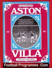 Aston Villa v Bristol Rovers 1974