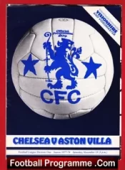 Chelsea v Aston Villa 1977