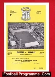 Watford v Barnsley 1963
