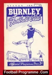 Burnley v Arsenal 1947