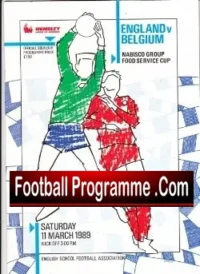 England v Belgium 1989 – Ryan Giggs English Schoolboys Match