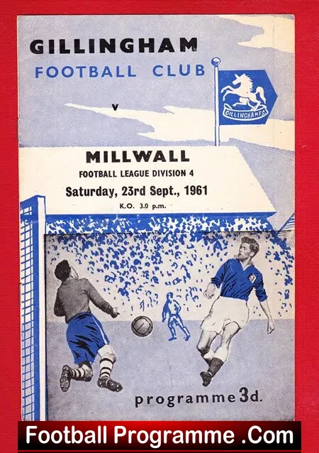 Gillingham v Millwall 1961 - Image 2