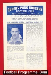Queens Park Rangers v Southend United 1947