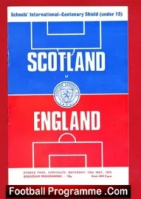 Scotland v England 1975 – Schoolboys at Kirkcaldy