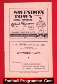 Swindon Town v Southend United 1948