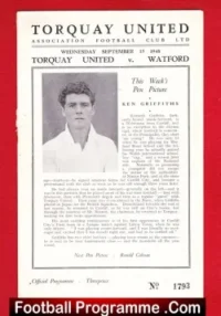 Torquay United v Watford 1948