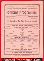 Tottenham Hotspur v Tottenham & District 1927 – RARE