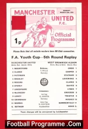 Manchester United v WBA 1976 – FA Youth Cup