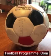 Manchester United Signed Football 1982 – 1983 Man Utd Squad