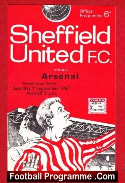 ✅Sheffield United v Newcastle United 1967 Sheffield United v Newcastle United 1967 Football Programme .COM Football Programmes Memorabilia Football Programme .COM Football Programmes Memorabilia