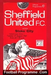 Sheffield United v Stoke City 1967