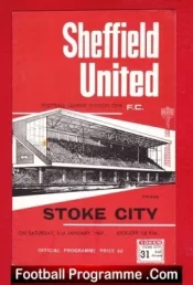 Sheffield United v Stoke City 1967