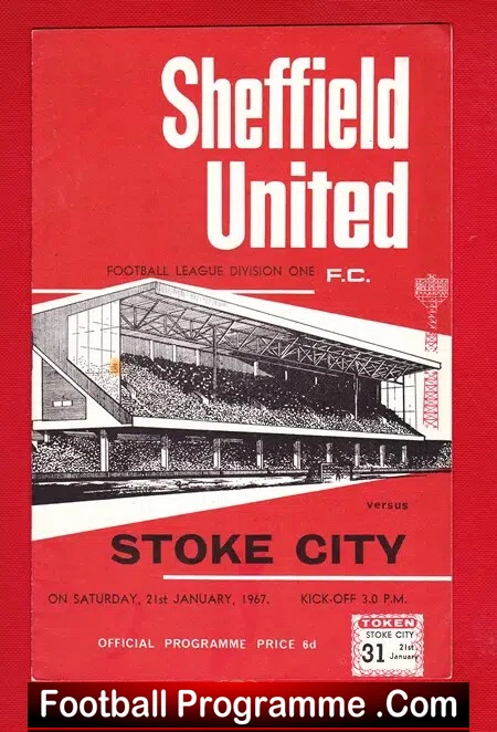 Sheffield United v Stoke City 1967 - Image 2