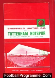 Sheffield United v Tottenham 1965