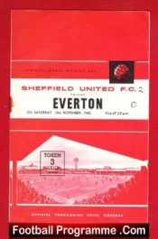 Sheffield United v Everton 1965