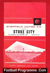 Sheffield United v Stoke City 1965