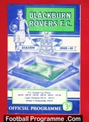 Blackburn Rovers v Manchester United 1960