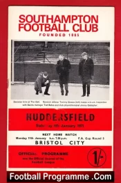 Southampton v Huddersfield Town 1971