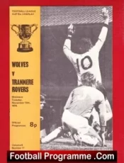 Wolves Wolverhampton v Tranmere Rovers 1973 – LC Replay