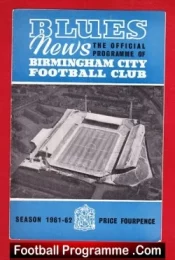 Birmingham City v WBA 1961