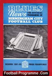 Birmingham City v Aston Villa 1962