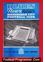 Birmingham City v Everton 1962