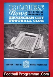 Birmingham City v Sheffield Wednesday 1961