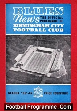  ✅Birmingham City v Everton 1962 Birmingham City v Everton 1962 Football Programme .COM Football Programmes Memorabilia Football Programme .COM Football Programmes Memorabilia