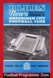 Birmingham City v Chelsea 1961