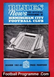 Birmingham City v Manchester City 1961