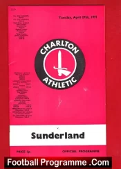 Charlton Athletic v Sunderland 1971