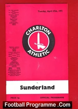  ✅Charlton Athletic v Bolton Wanderers 1971 Charlton Athletic v Bolton Wanderers 1971 Football Programme .COM Football Programmes Memorabilia Football Programme .COM Football Programmes Memorabilia