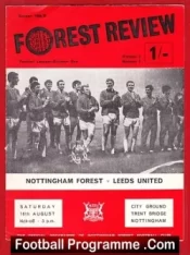 Nottingham Forest v Leeds United 1969