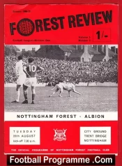 Nottingham Forest v WBA 1969