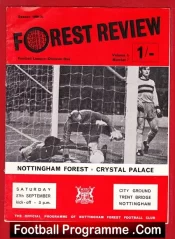 Nottingham Forest v Crystal Palace 1969