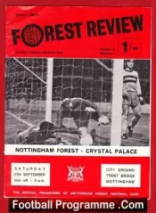 Nottingham Forest v Crystal Palace 1969