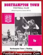 Northampton Town v Reading 1971