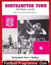 Northampton Town v Reading 1971