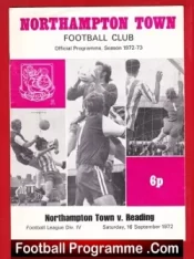Northampton Town v Reading 1972