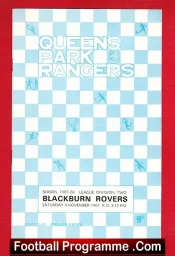 Queens Park Rangers v Blackburn Rovers 1967