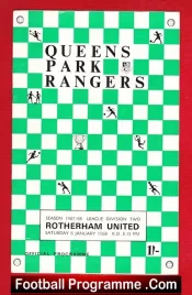 Queens Park Rangers v Rotherham United 1968