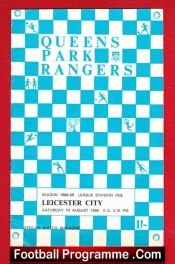 Queens Park Rangers v Leicester City 1968
