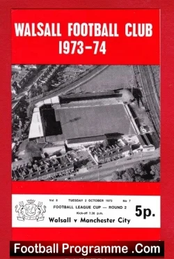  ✅Walsall v Tranmere Rovers 1974 Walsall v Tranmere Rovers 1974 Football Programme .COM Football Programmes Memorabilia Football Programme .COM Football Programmes Memorabilia