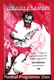 Walsall v Rotherham United 1972