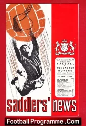 Walsall v Doncaster Rovers 1967