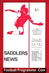 Walsall v Orient 1969