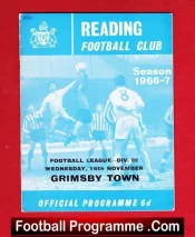 Reading v Grimsby Town 1966