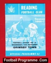 Reading v Grimsby Town 1966