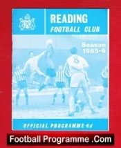 Reading v Oldham Athletic 1966