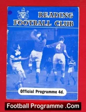 Reading v Swindon Town 1962